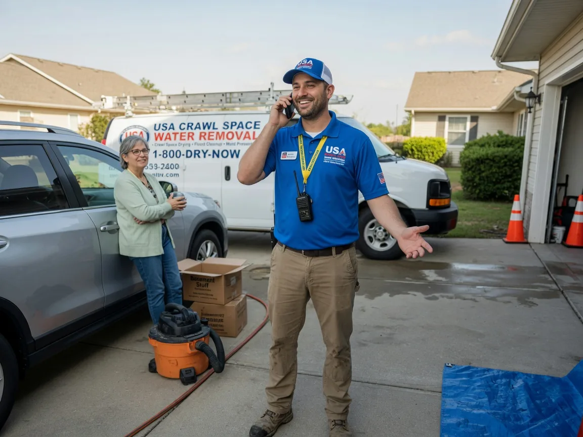 Crawl Space Water Removal Fairfield Bay, AR FAQs